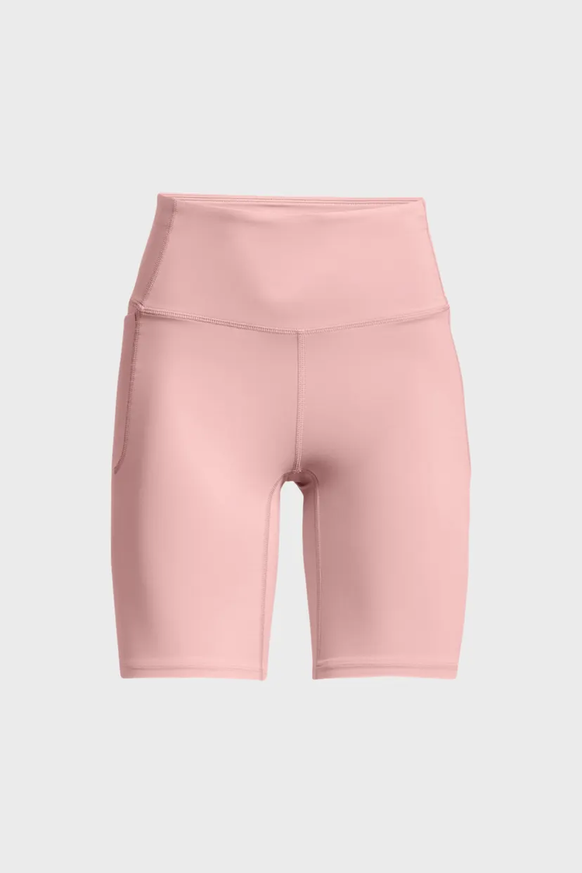 Женские розовые шорты UA Meridian Bike Short 11