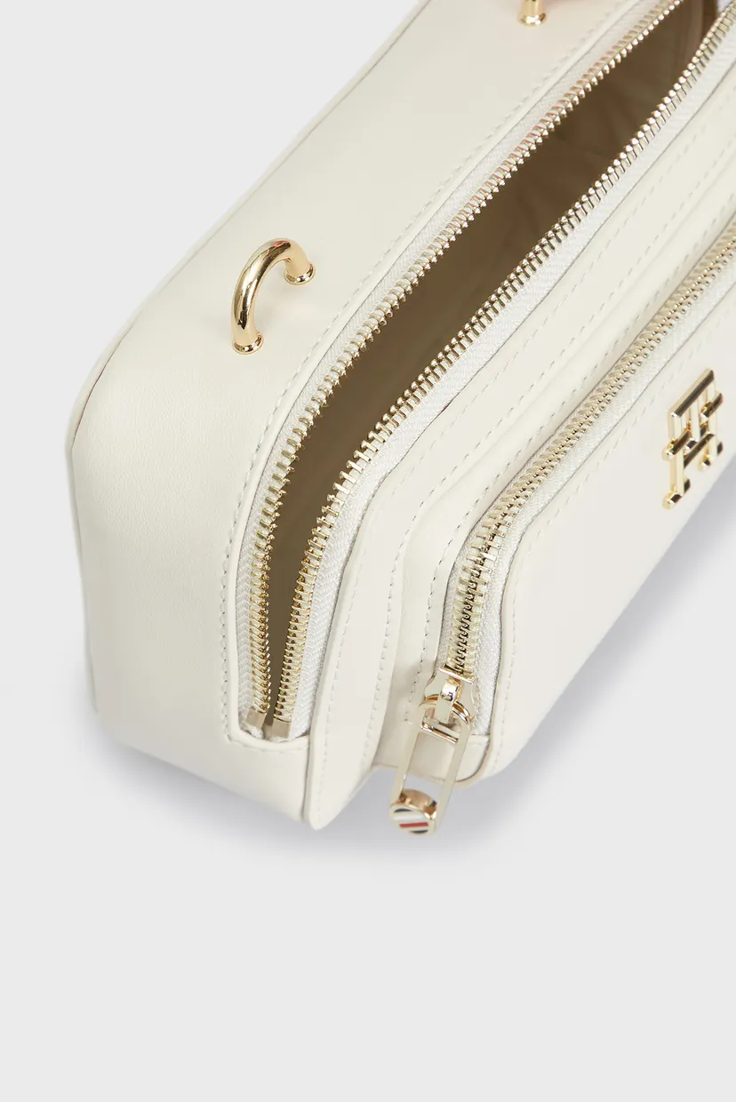 Женская белая сумка ICONIC TOMMY CAMERA BAG 7