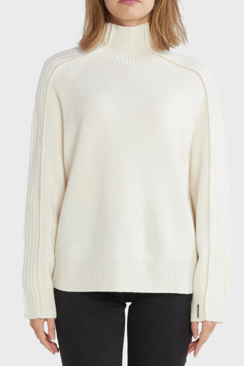 Гольф RECYCLED WOOL MOCK NECK SWEATER 5