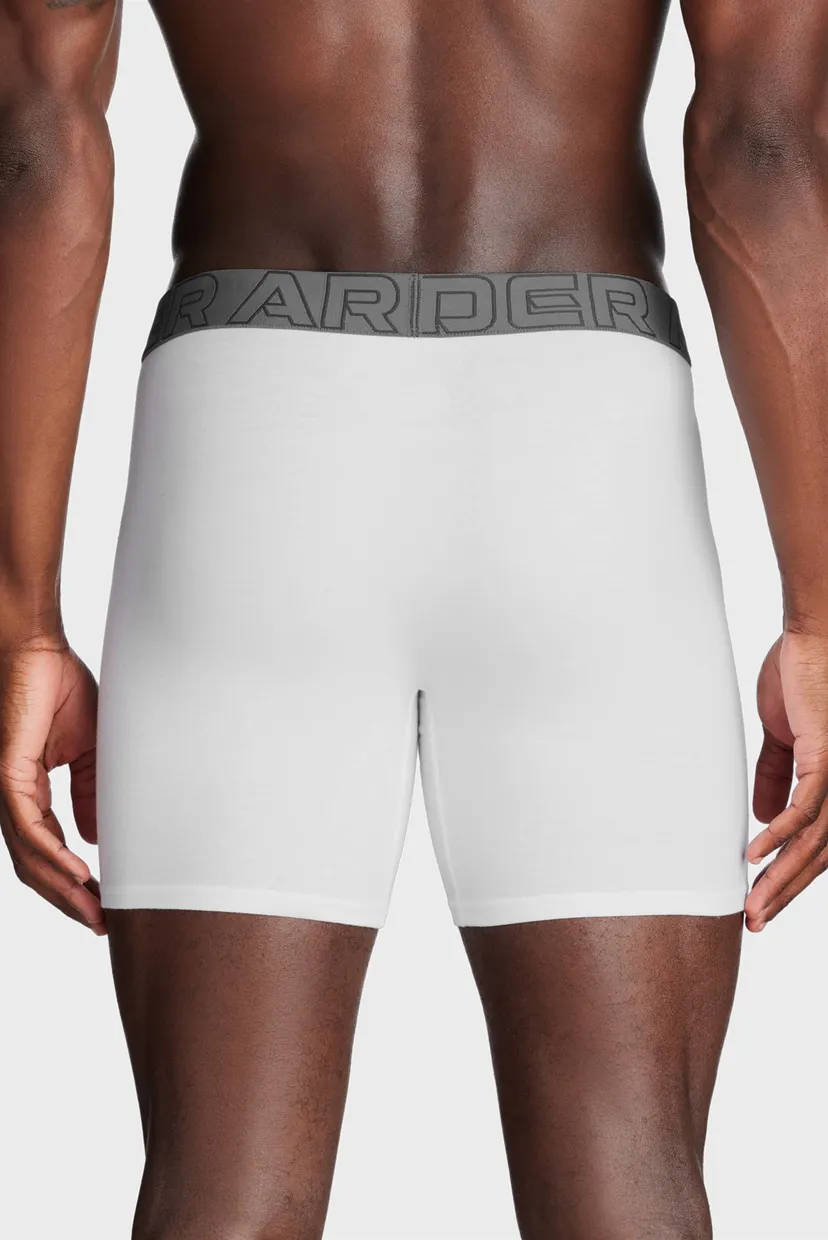 Трусы Underwear Boxers UA PERFORMANCE COTTON - SOLID 6 3PK 3