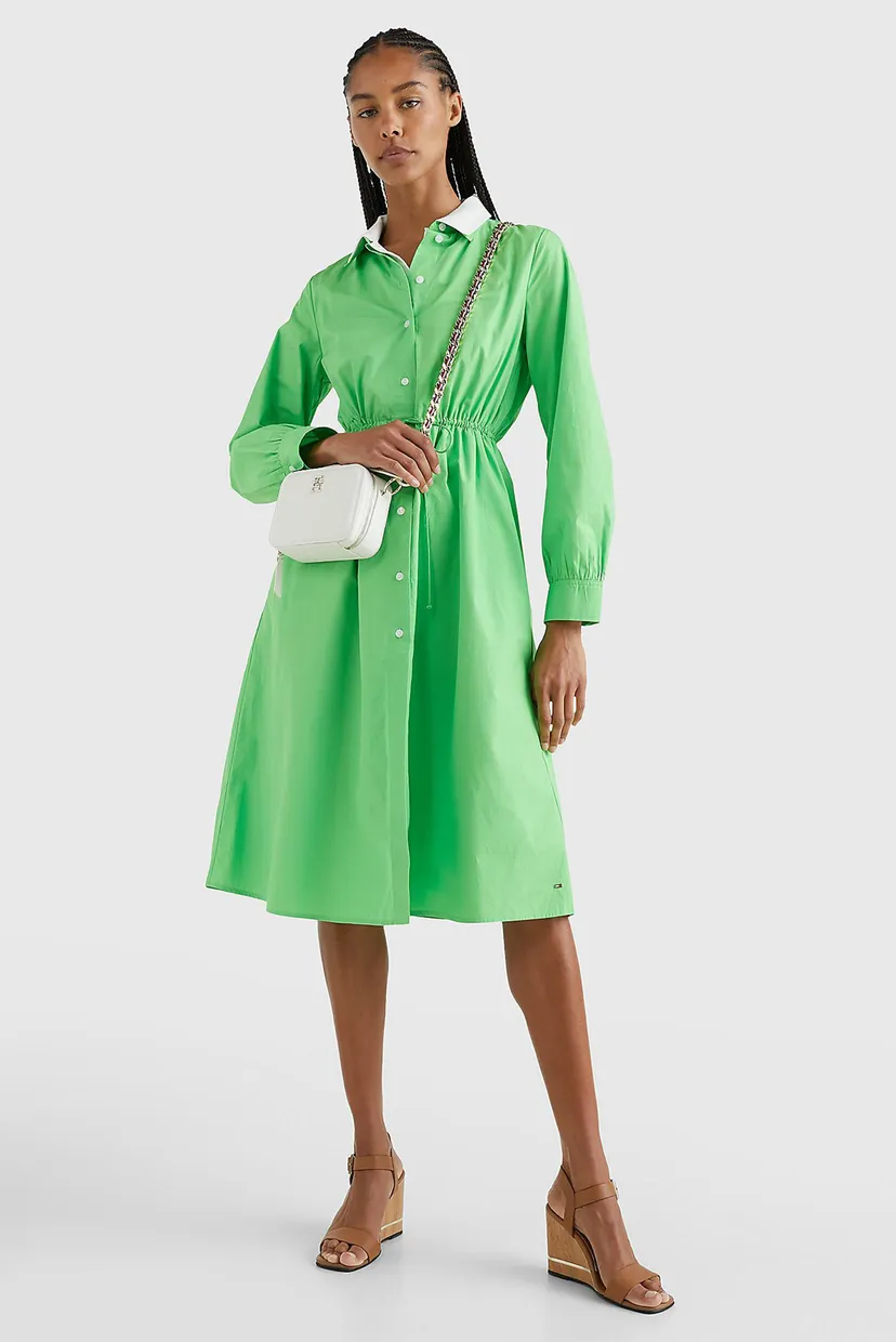 Платье 1985 ORG CO POPLIN KNEE DRESS 7