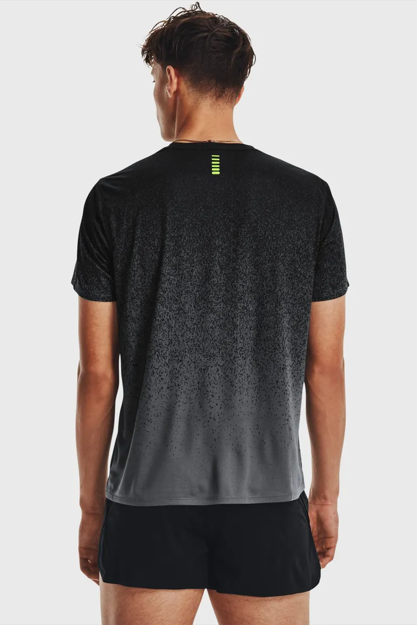 Мужская черная футболка UA RUSH CICADA SHORTSLEEVE 3