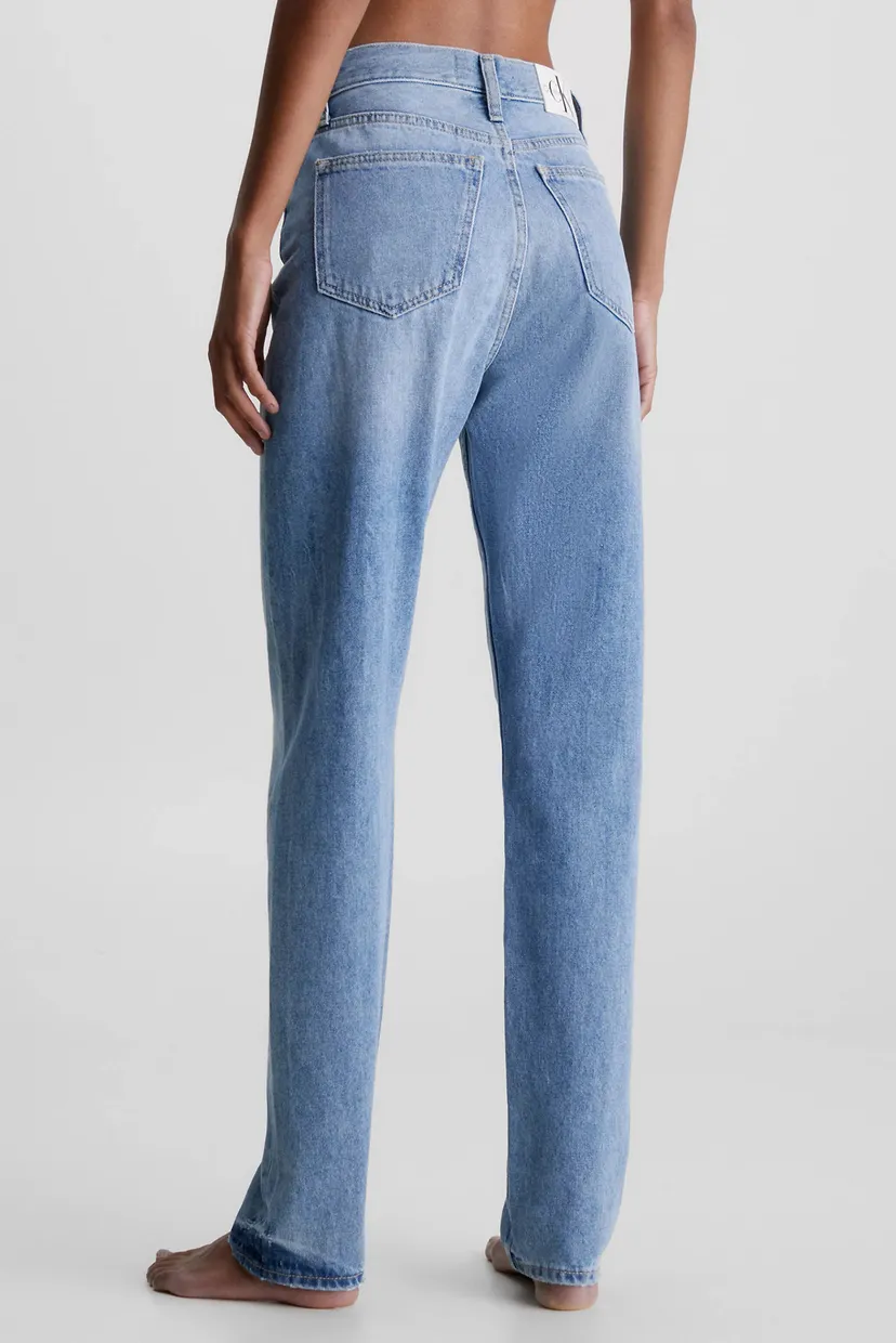 Женские голубые джинсы AUTHENTIC SLIM STRAIGHT 9