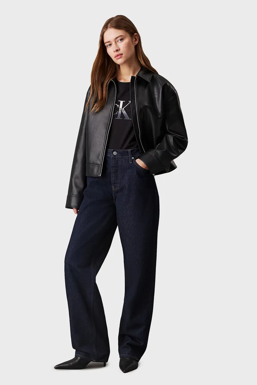 Куртка кожаная FAUX LEATHER ZIPPED JACKET 3