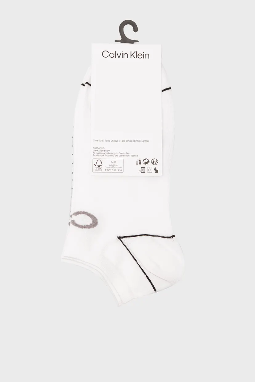 Носки CK WOMEN SNEAKER 2P ALL OVER L 3