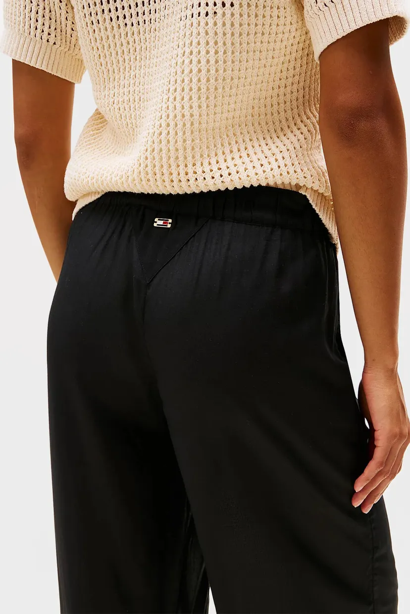 Женские черные брюки LONG PANTS 4