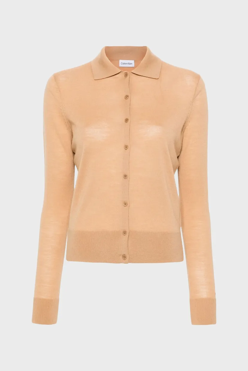 Кардиган MERINO WOOL BUTTON CARDI 5