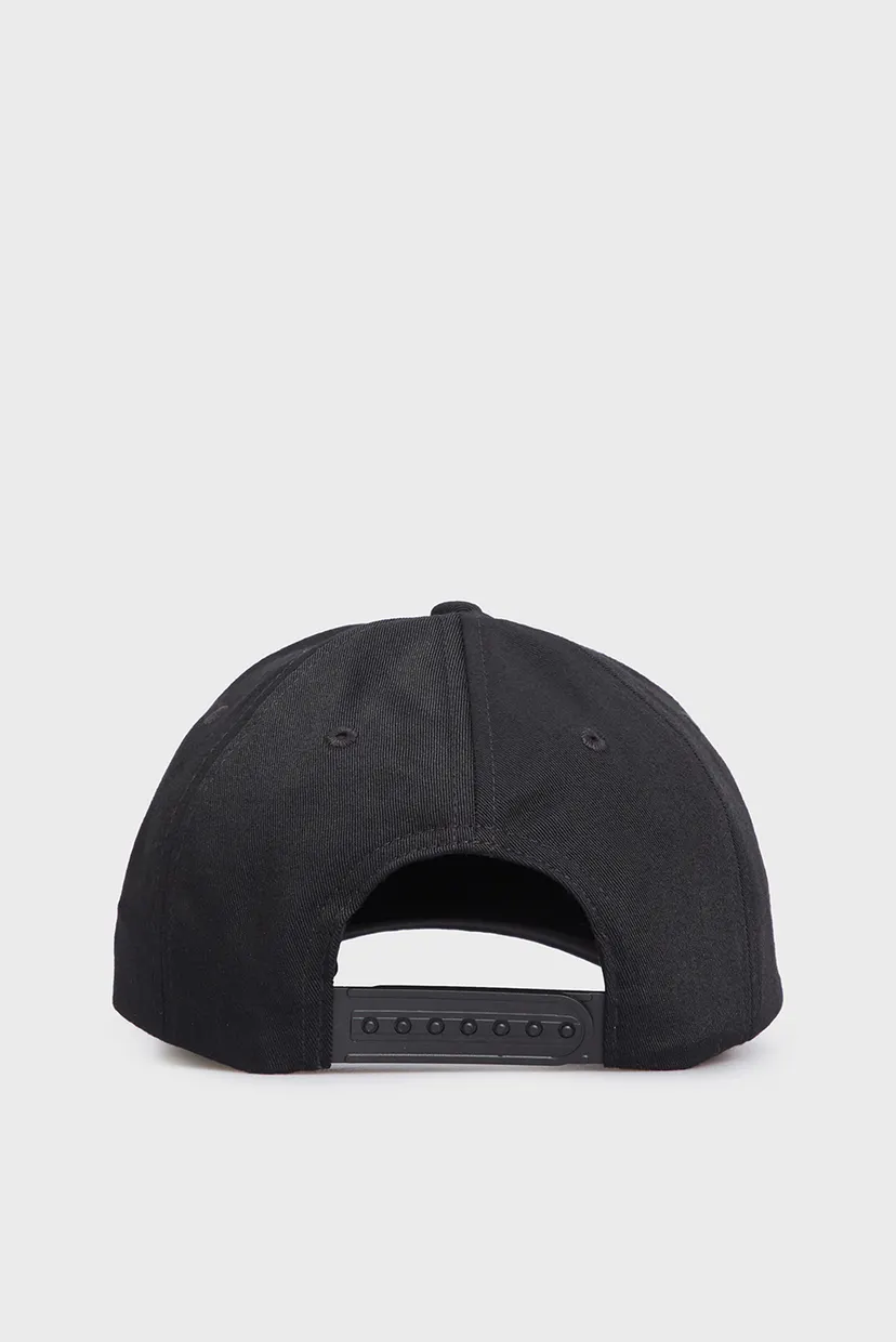 Женская черная кепка MONO LOGO PRINT CAP 3