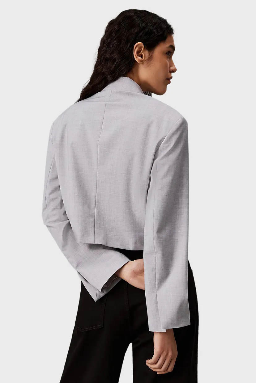 Пиджак WOOL BLEND SHORT JACKET 3