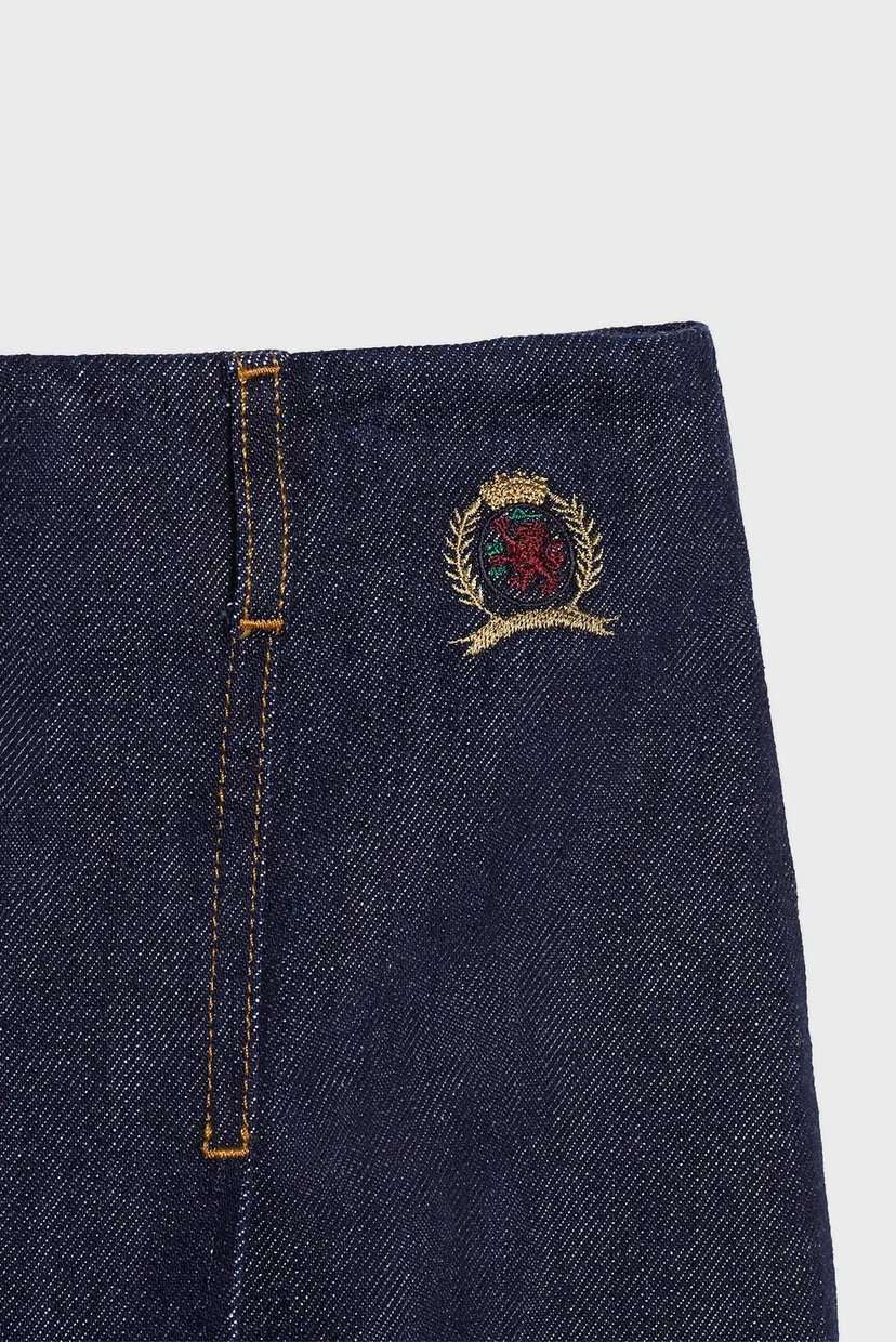 Юбка THC CC PLEATED DENIM MINI SKIRT 5