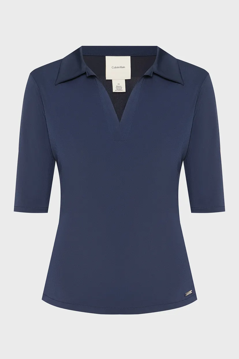 Поло/HS CREPE JERSEY POLO 7