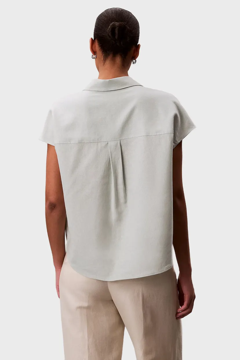 Блузка LINEN CKS SS CLASSIC FIT SHIRT 4