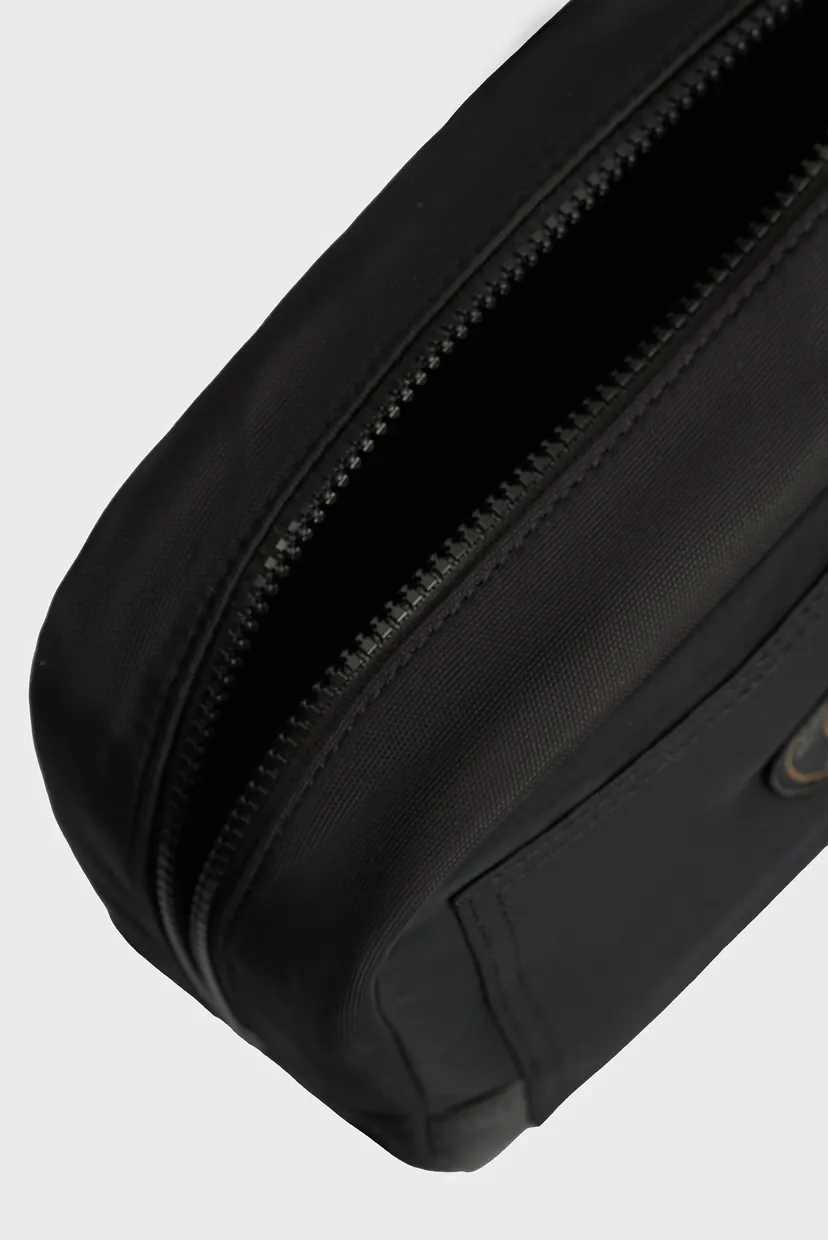 Мужской черный несессер TH TEXTURE BLOCK WASHBAG 4