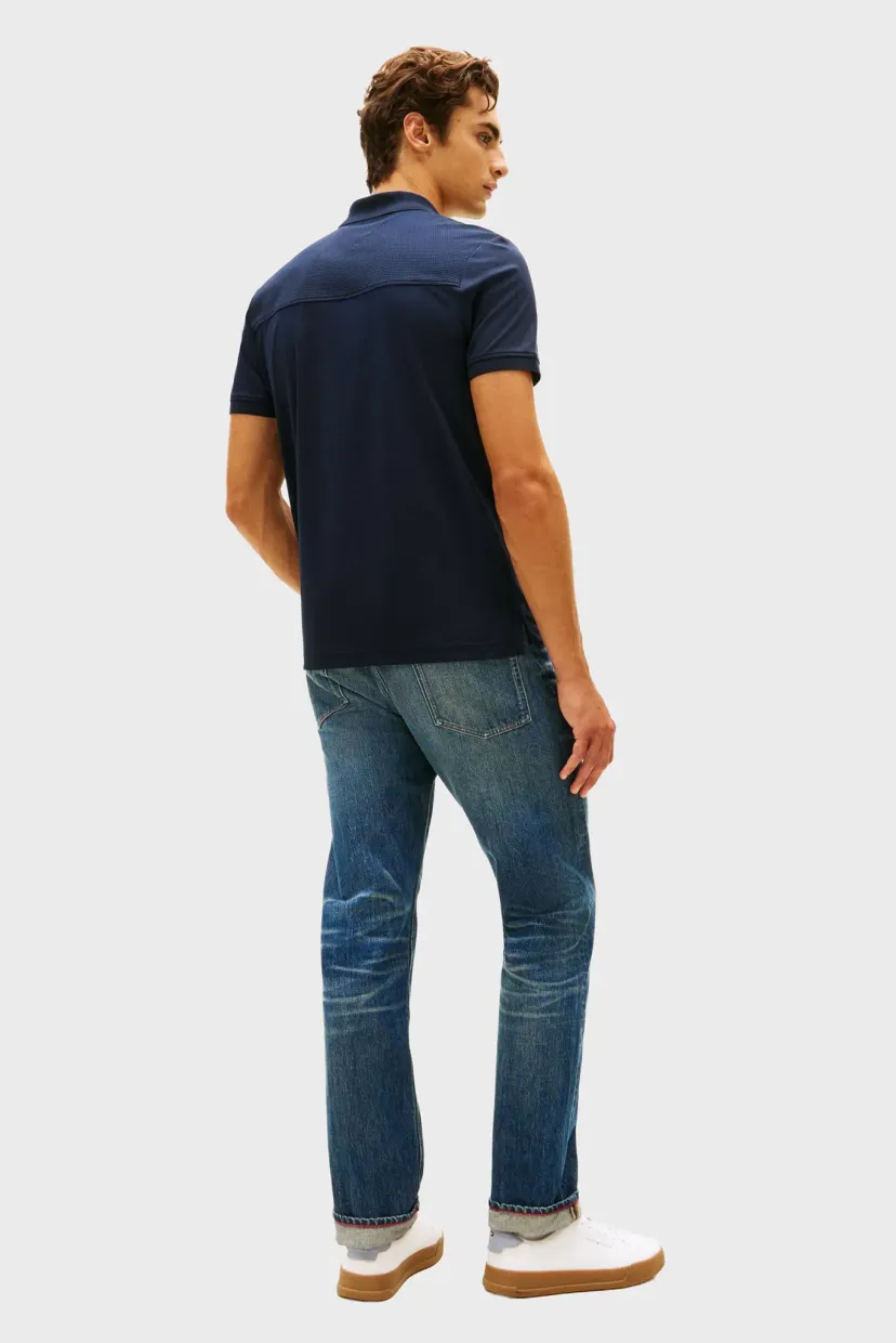 Поло LIQUID COTTON RWB ZIP REG POLO 3