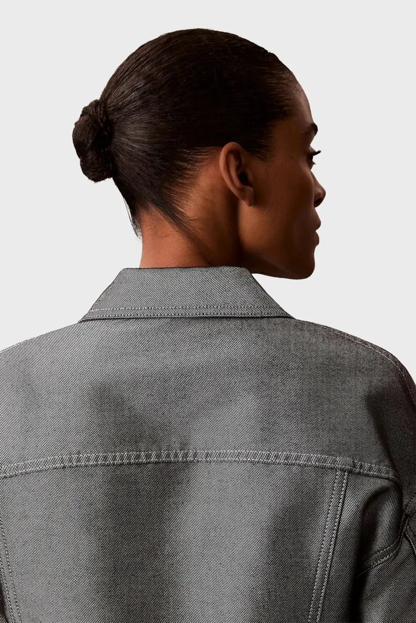 Куртка джинсовая DENIM BOMBER JACKET DENIM SHINE 5