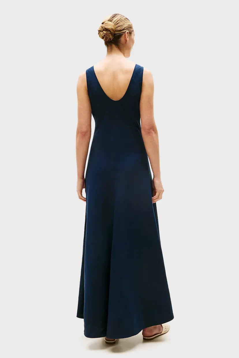Платье TEXTURED LINEN TANK MAXI DRESS 3