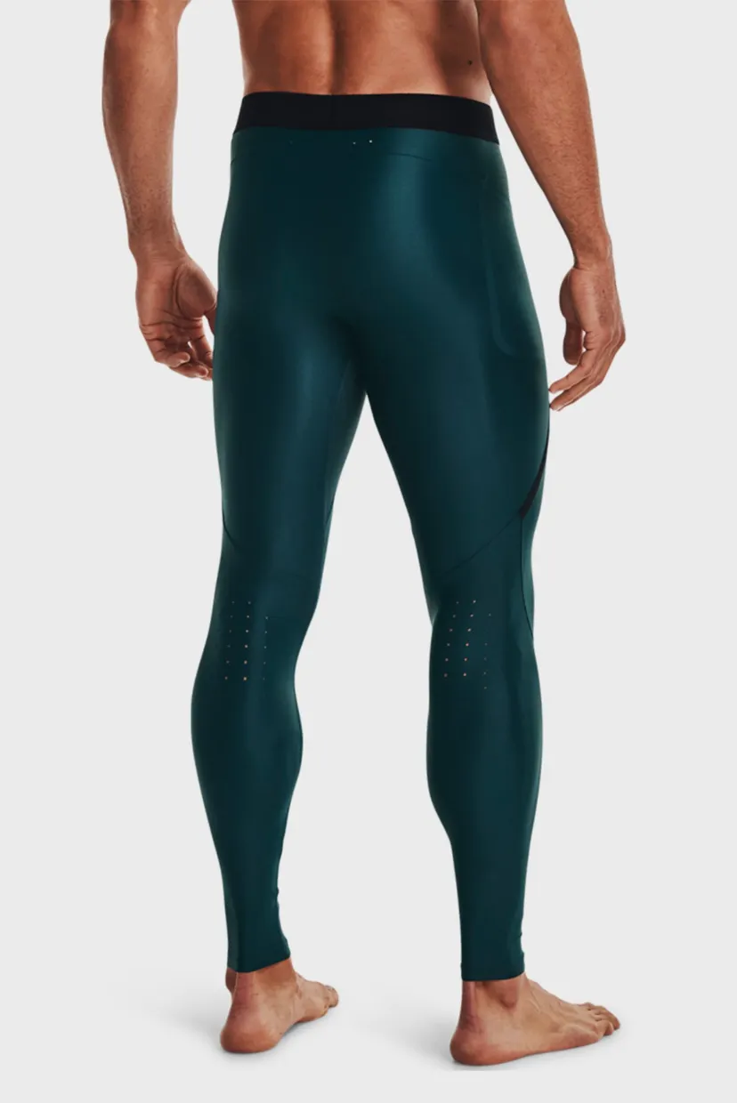 Мужские бирюзовые тайтсы UA HG IsoChill Perf Leggings 3