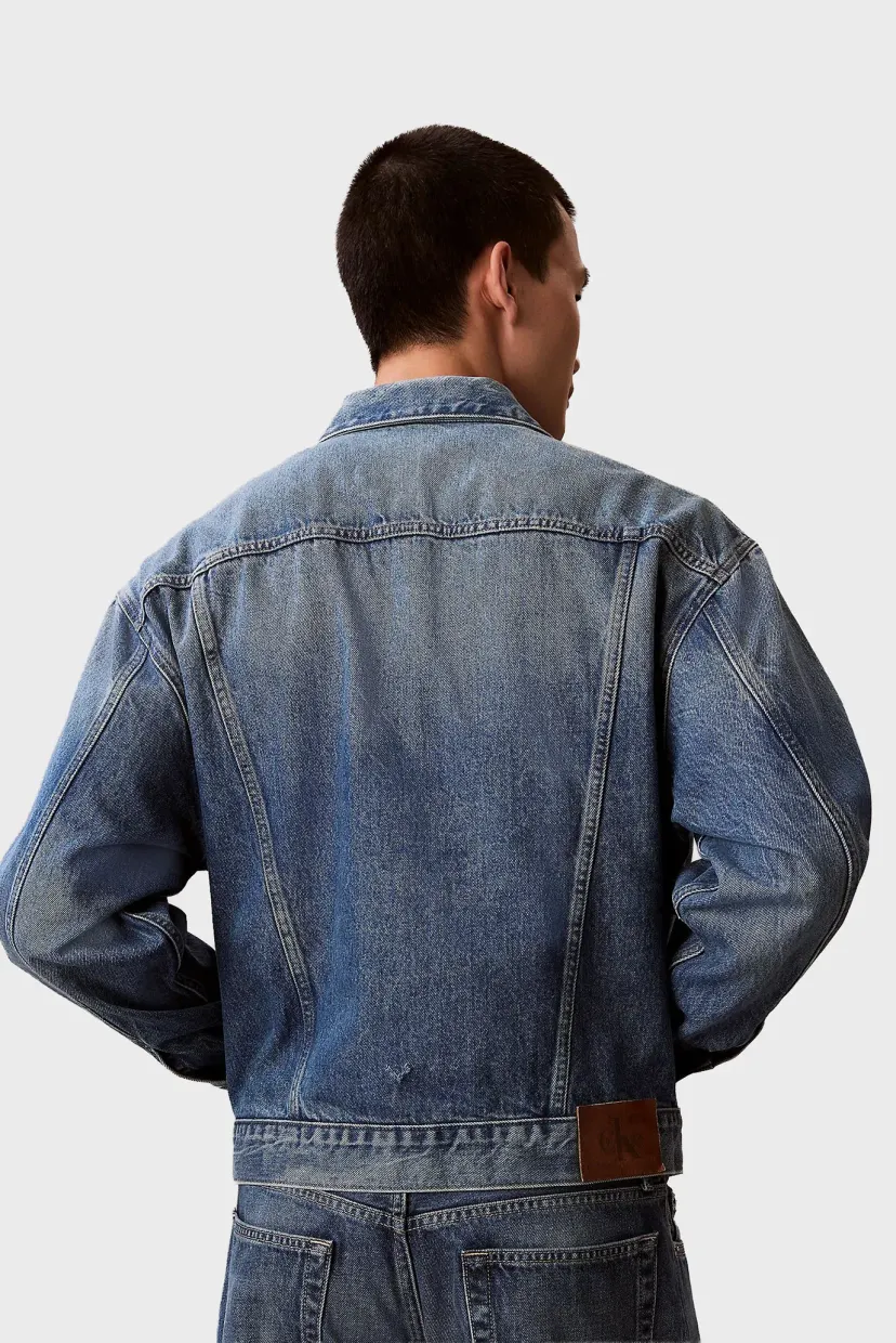 Куртка джинсовая 90S INDIGO CITRINE TRUCKER 4