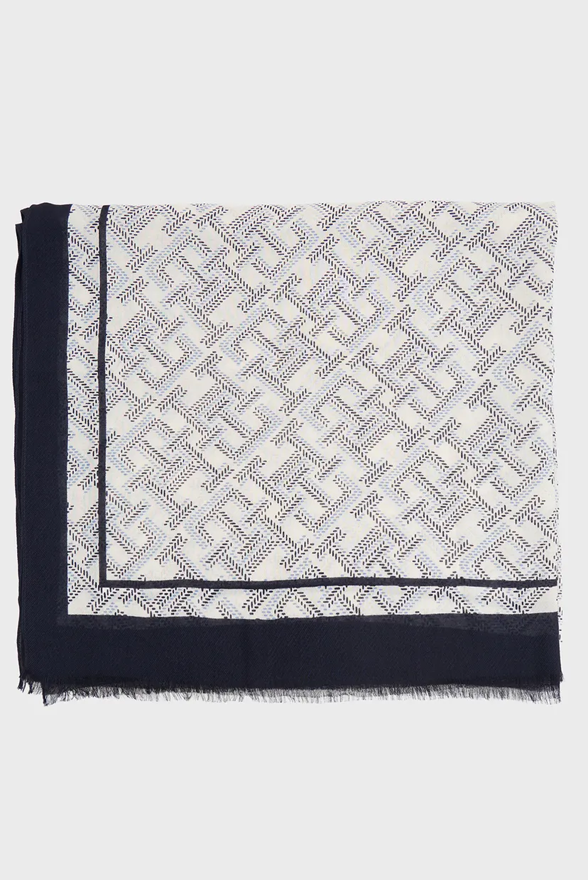Шарф/TH MONOGRAM SCARF 3