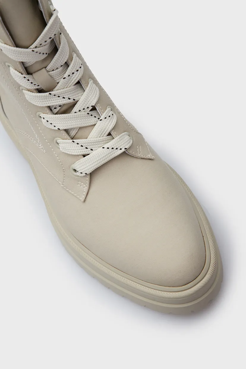 Женские бежевые ботинки FLAG VENTILE LACE UP BOOT 4