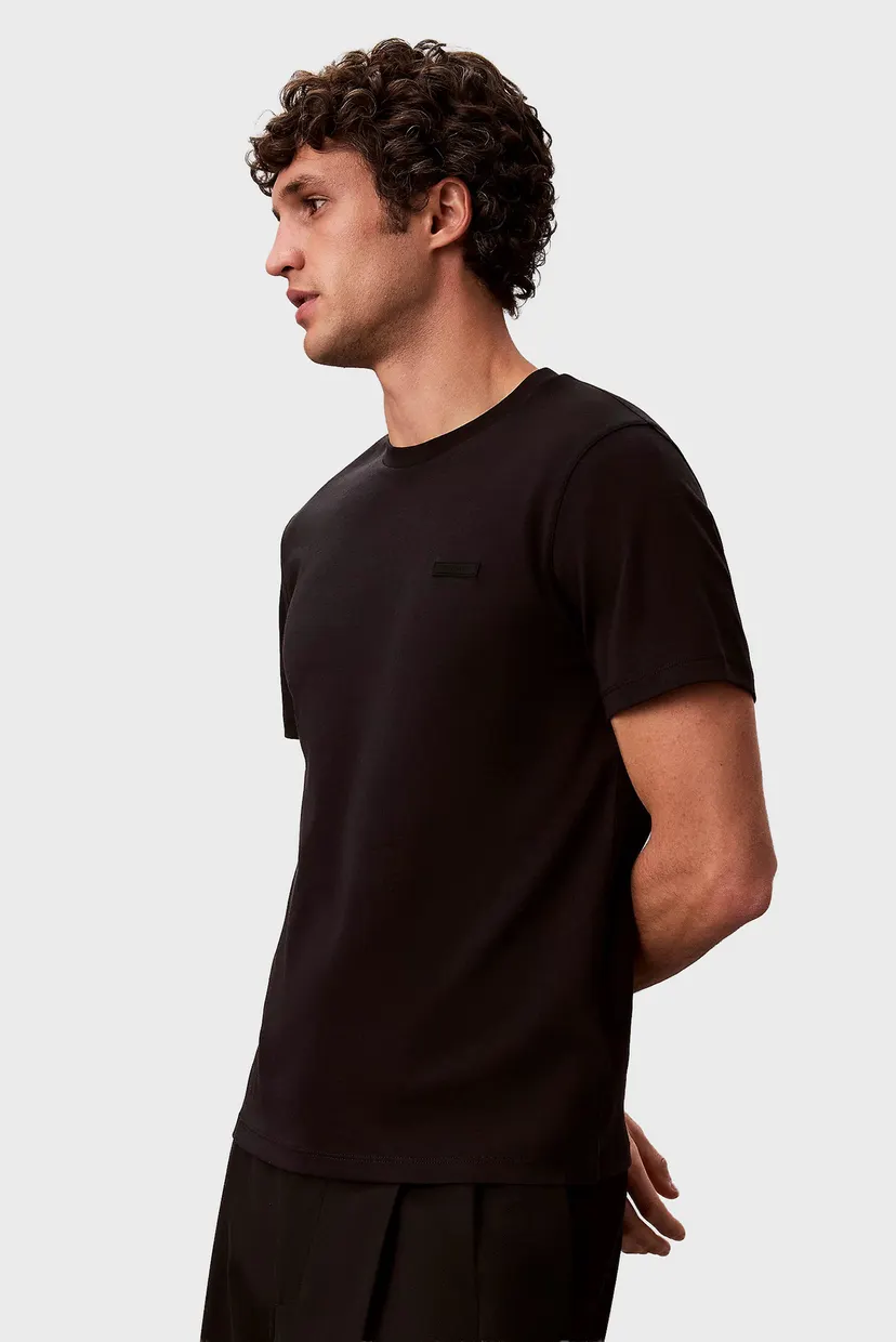 Футболка/SS SLIM SUPIMA LOGO PATCH TEE 3