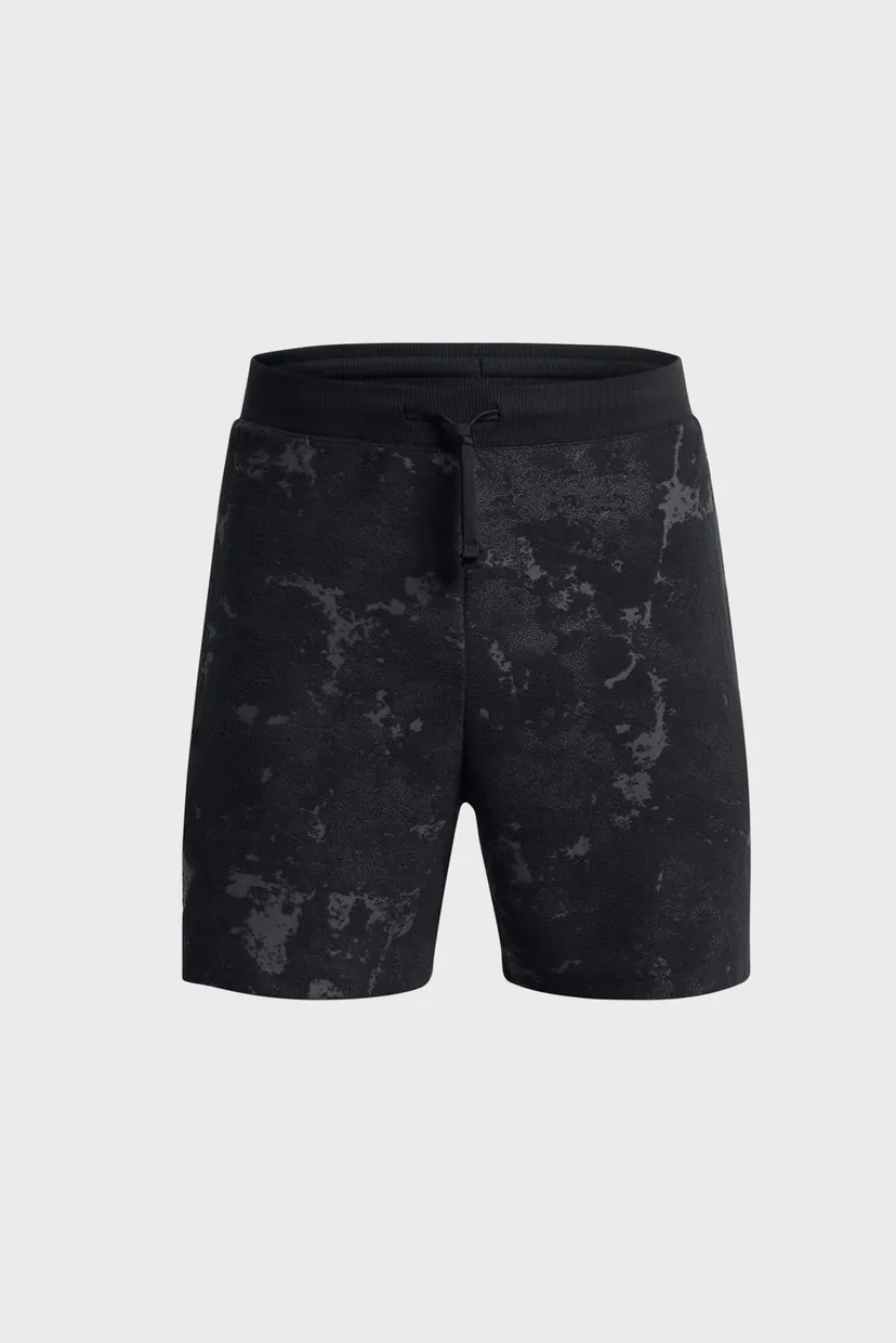 Мужские черные шорты UA Journey Terry Shorts 5