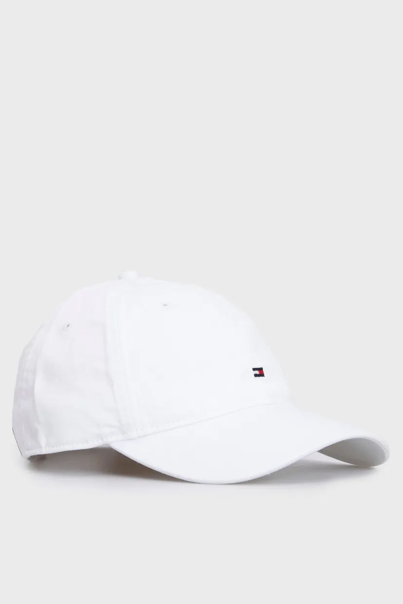 Мужская белая кепка TH FLAG SOFT 6 PANEL 4