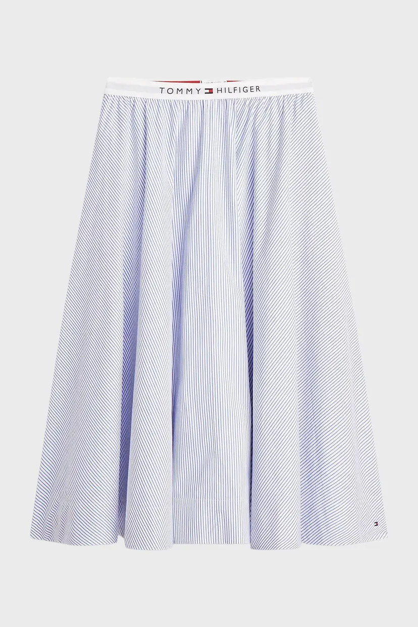 Юбка POPLIN BRANDED MIDI SKIRT 5