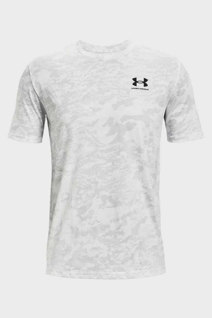 Мужская белая футболка UA ABC CAMO SS 11