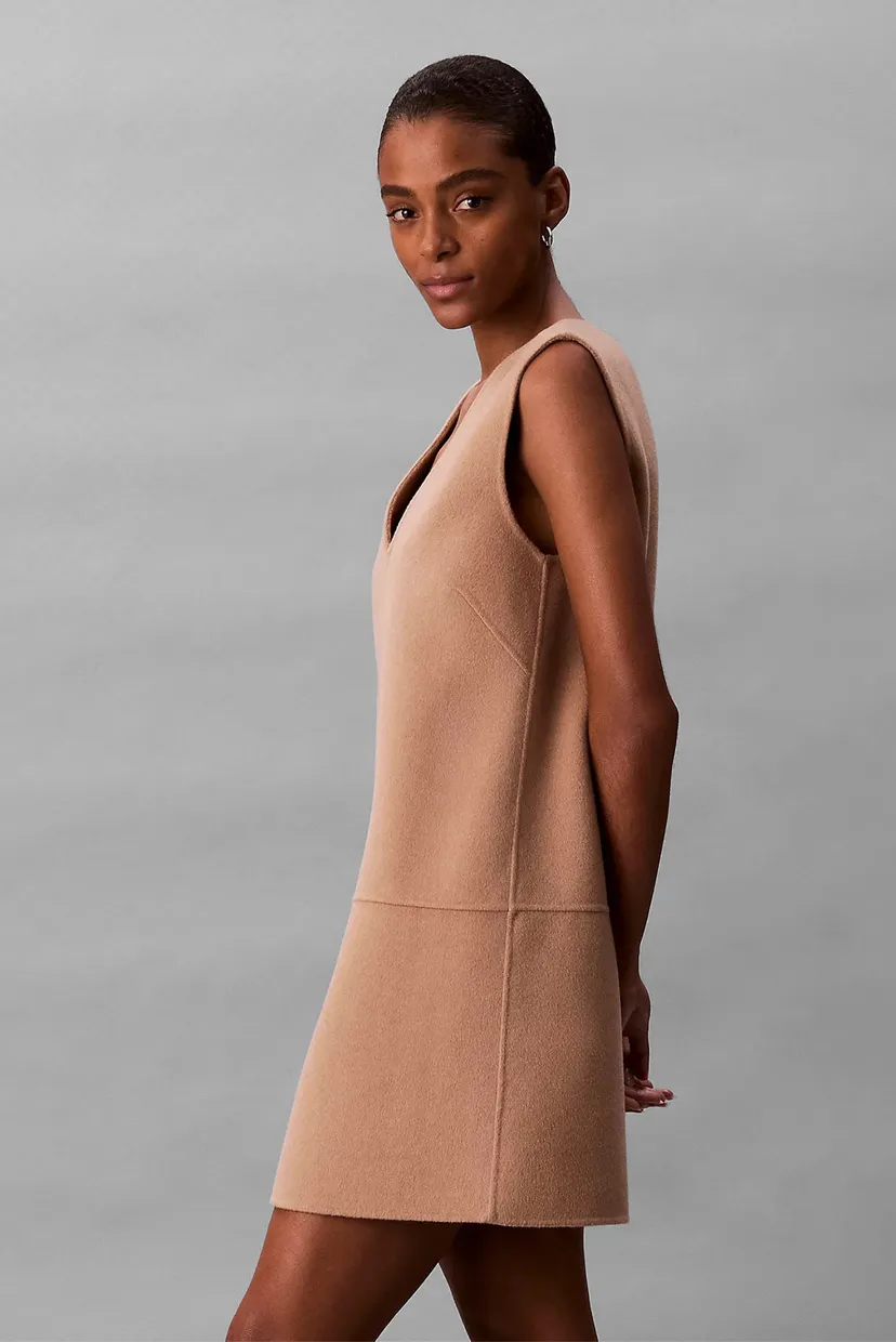 Платье Doubleface V Neck Mini Shift Dre 3