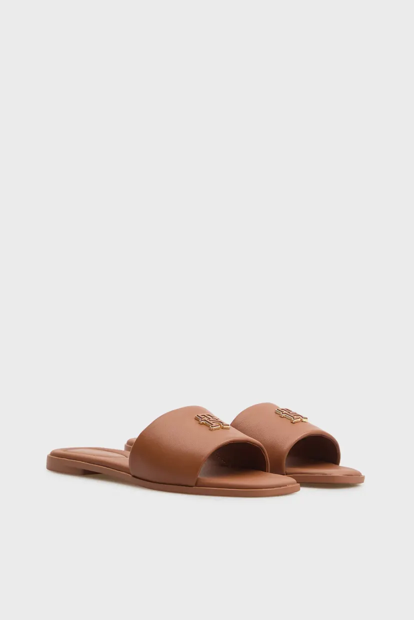Слайдеры TH LOGO HARDWARE LEATHER MULE 3