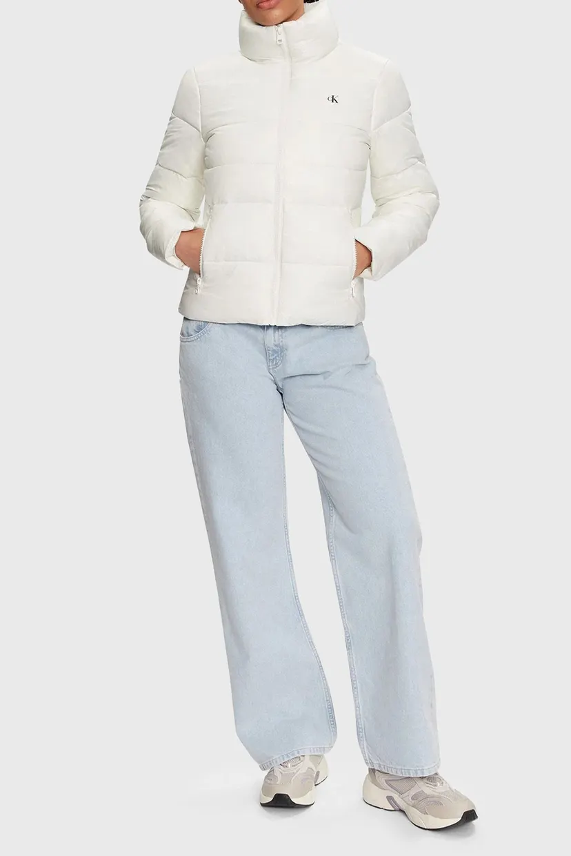 Женская белая куртка LW PADDED FITTED JACKET 4