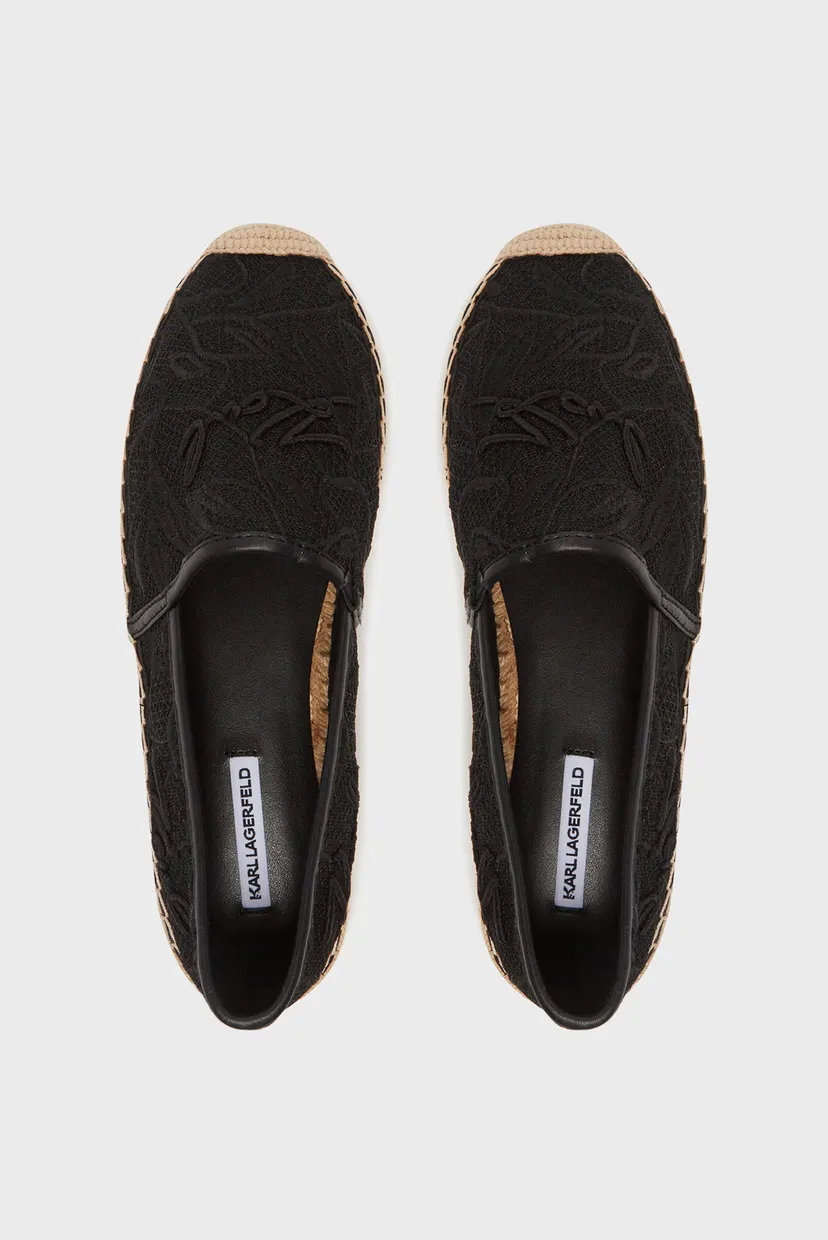Эспадрильи KAMINI Orchid Lace Slip On 5