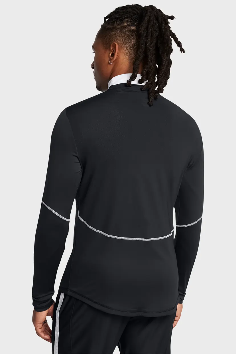 Мужской черный лонгслив UA M's Ch. Pro LS Jersey 3