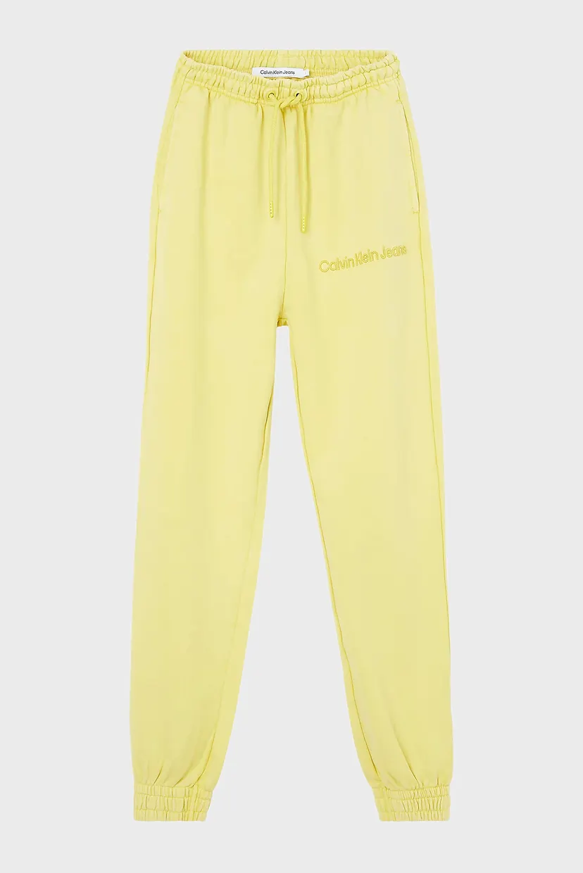 Женские желтые спортивные брюки GARMENT DYED 8