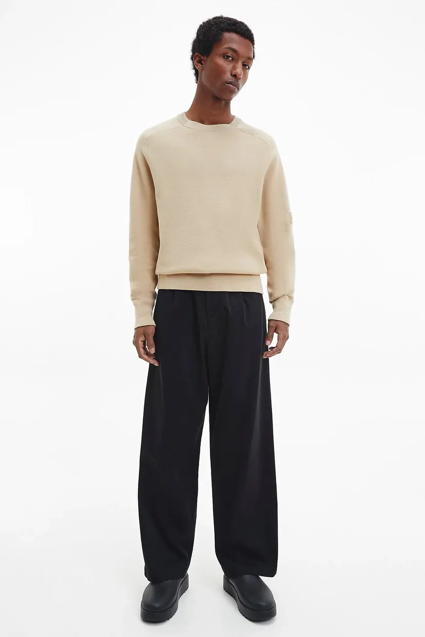 Мужской бежевый джемпер MILANO STITCH COMFORT 3