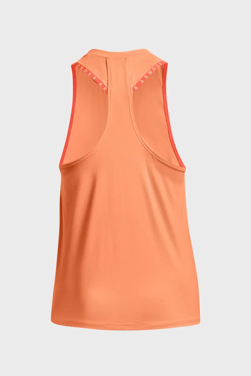 Женская персиковая майка Knockout Novelty Tank 12