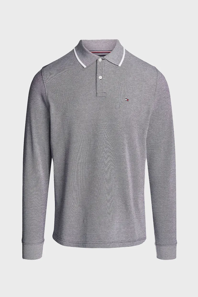 Поло с длинным рукавом L S OXFORD TIPPED REG POLO 5