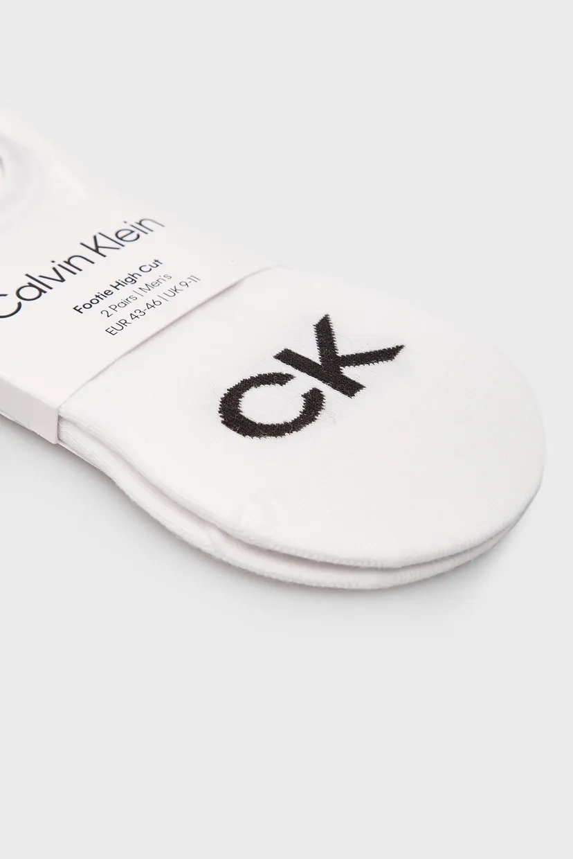 Следы CK MEN FOOTIE HIGH CUT 2P LOGO 5