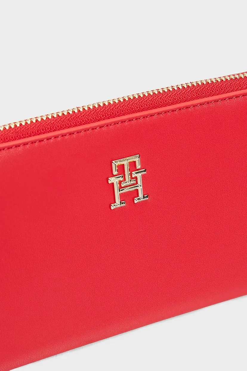 Женский красный кошелек TH LOGOTAPE LRG ZA 3
