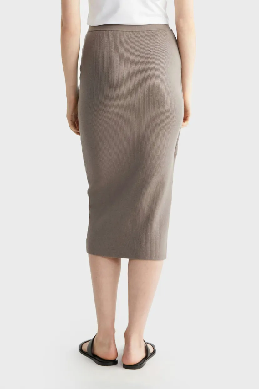 Юбка RIB FITTED SKIRT 6