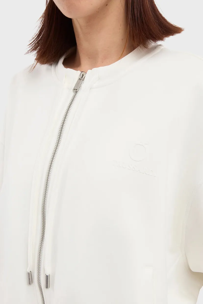 Бомбер WF504F07 OVER FIT FULLZIP SWEATSHIRT - FRENCH TERRY FLEECE 4