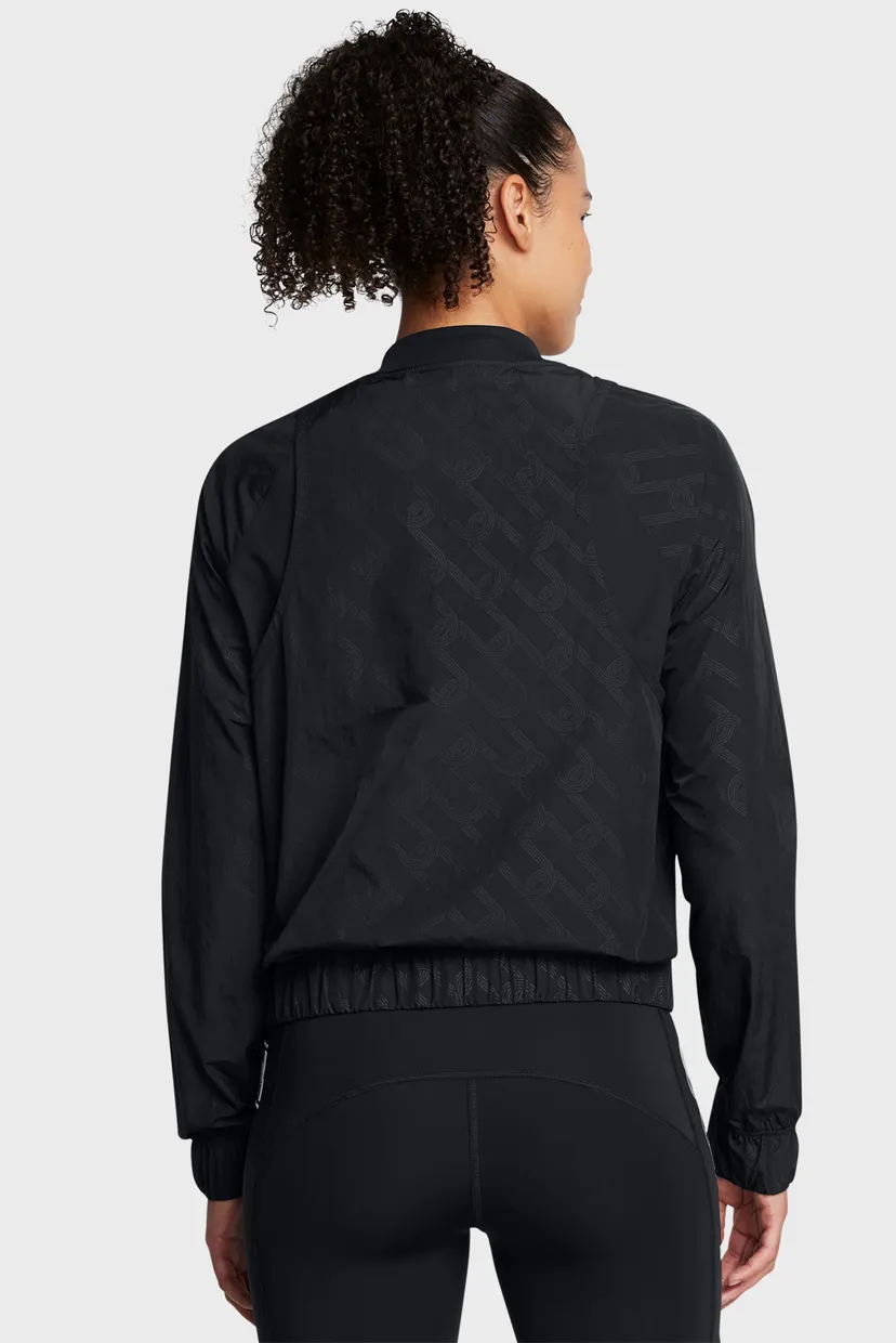 Женская черная ветровка UA Run Anywhere Jacket 3