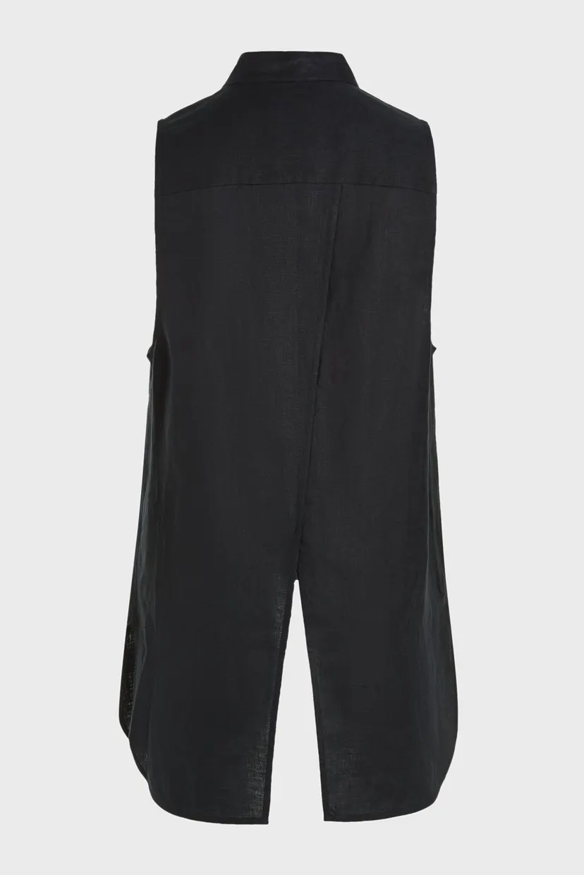 Топ LINEN SLEEVELESS TOP 5