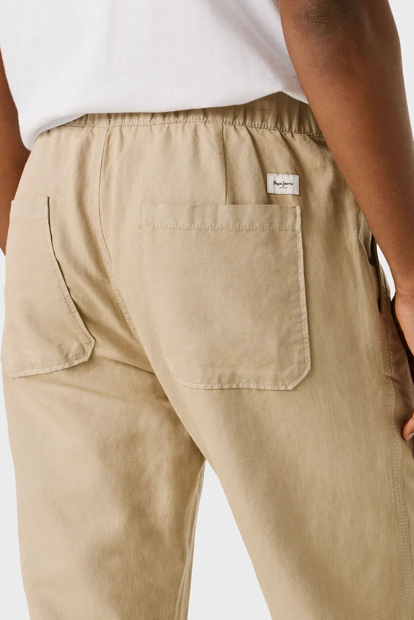 Брюки PULL ON COMFORT CHINO LINEN 4
