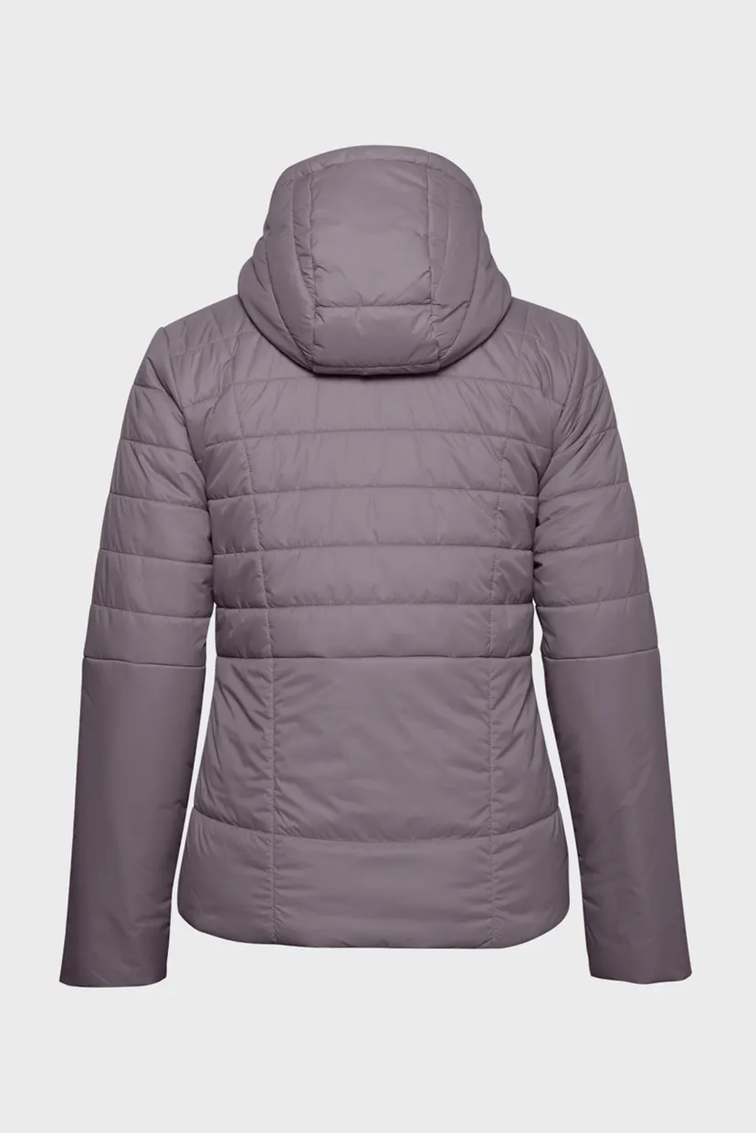 Женская сиреневая куртка UA Armour Insulated Hded Jkt 11