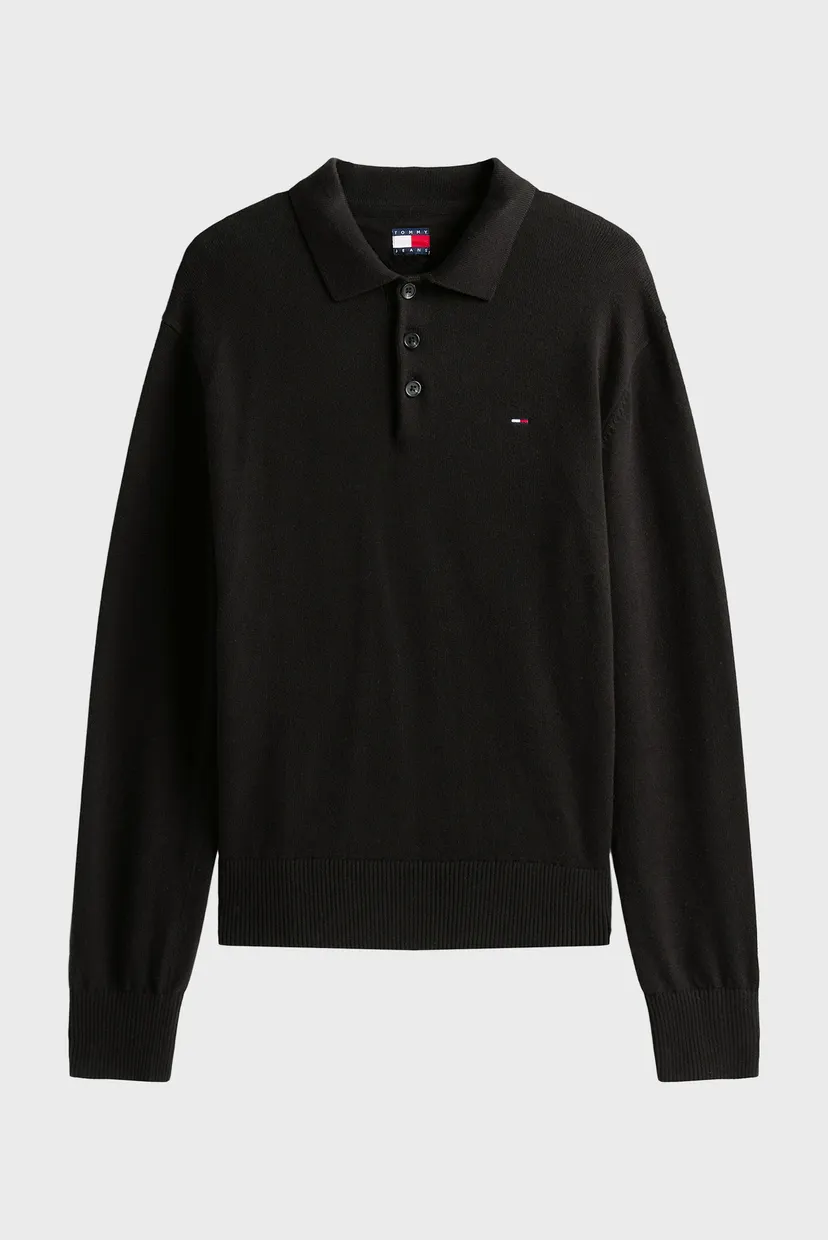 Свитер/TJM SLIM ESSENTIAL POLO SWEATER 4