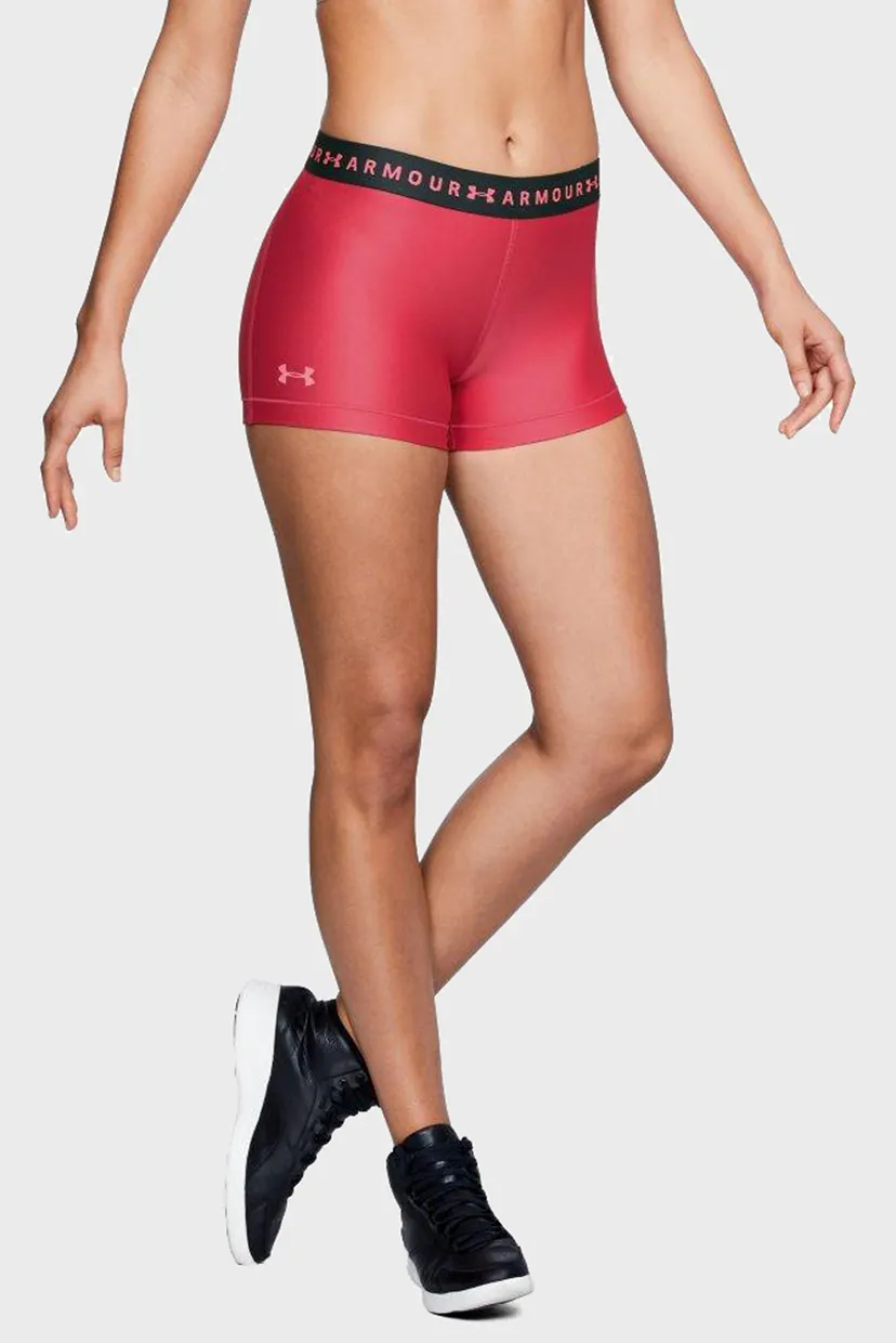 Женские розовые шорты UA HG Armour Shorty 6