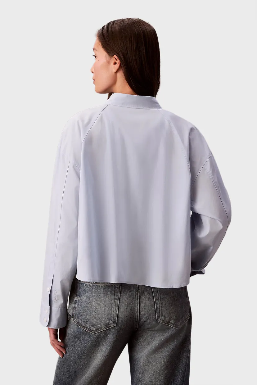 Рубашка SOLID BOXY CROPPED SHIRT 3