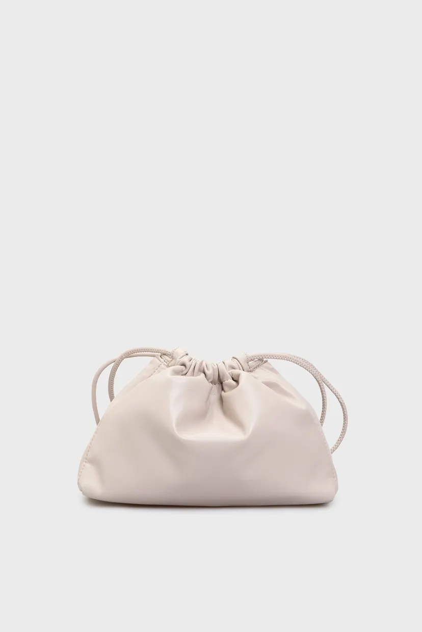 Женская бежевая сумка GATHERED EW CROSSBODY PU 6
